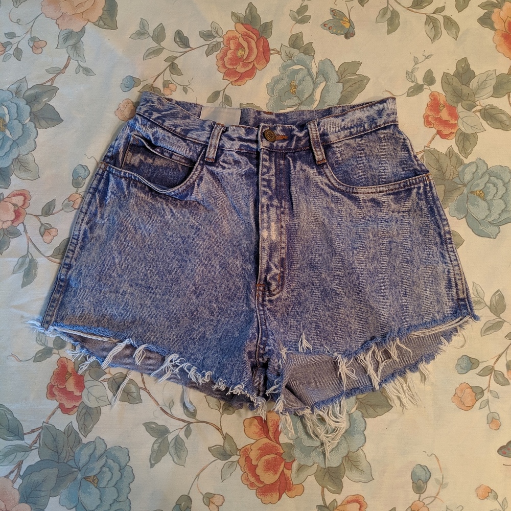 Vintage Bill Bass Size 10  High Waisted Jean Short